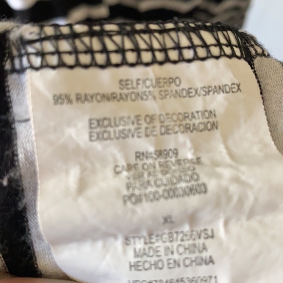 GIANNI BINI - BLACK AND WHITE MAXI - Picture 5 of 5